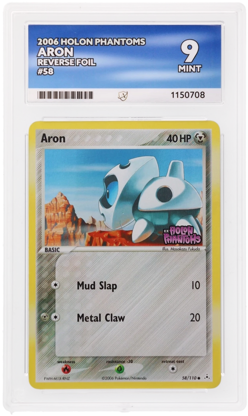 ACE 9 - Aron - 58/110 - Holon Phantoms - Pokemon - front