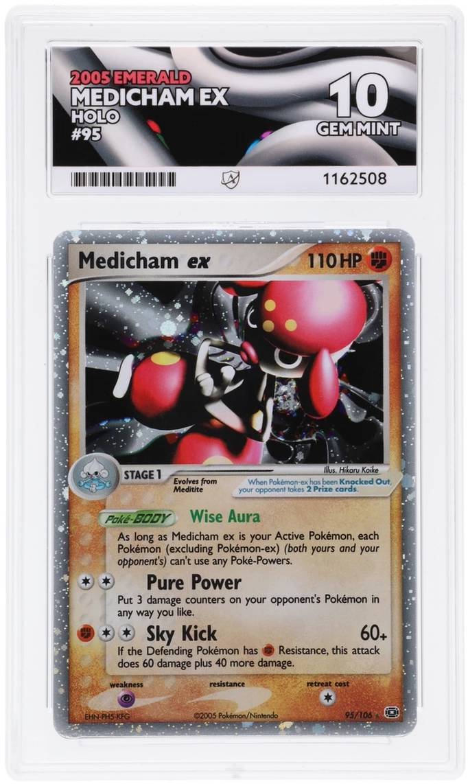 ACE 10 - Medicham ex - 95/106 - Emerald - Pokemon - front