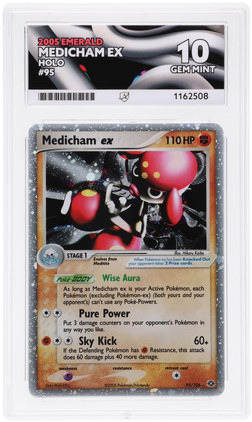 ACE 10 - Medicham ex - 95/106 - Emerald - Pokemon - front