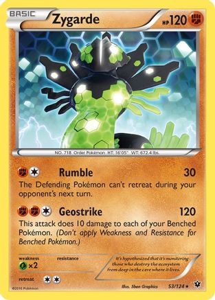 Zygarde (53) 53/124 - XY  Fates Collide