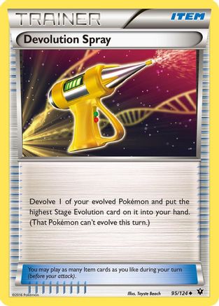 Devolution Spray 95/124 - XY  Fates Collide