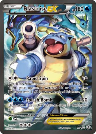 Blastoise EX - XY122 XY122/211 - XY Promos Holofoil