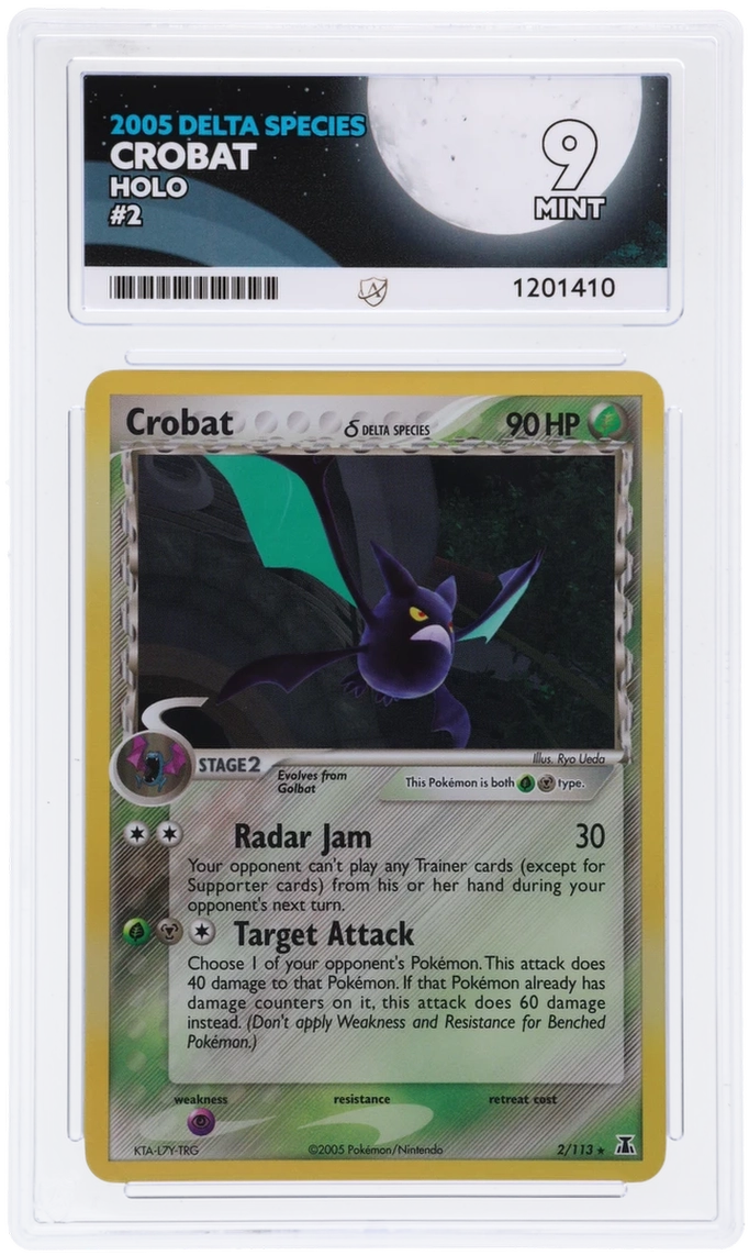 ACE 9 - Crobat - 2/113 - Delta Species - Pokemon - front