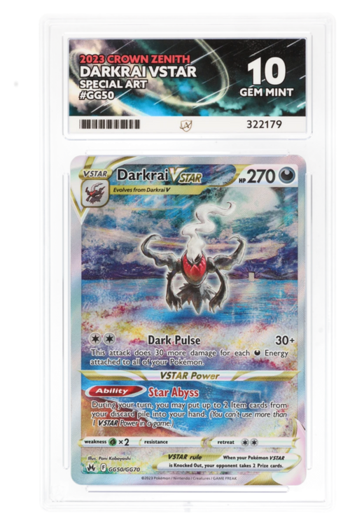 Darkrai VSTAR GG50/GG70 - ACE 10 - Crown Zenith