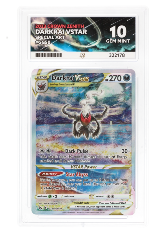 Darkrai VSTAR GG50/GG70 - ACE 10 - Crown Zenith