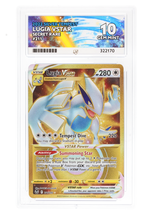 Lugia VSTAR 211/195 - ACE 10 - Silver Tempest
