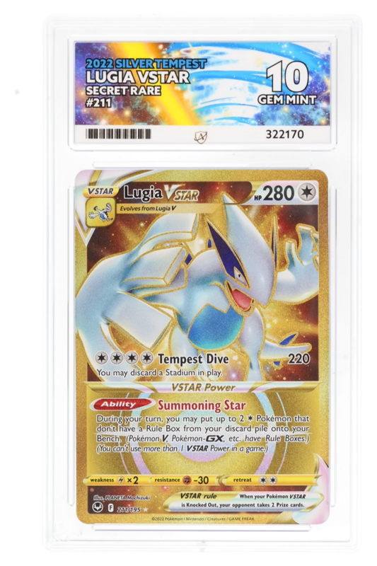 Lugia VSTAR 211/195 - ACE 10 - Silver Tempest
