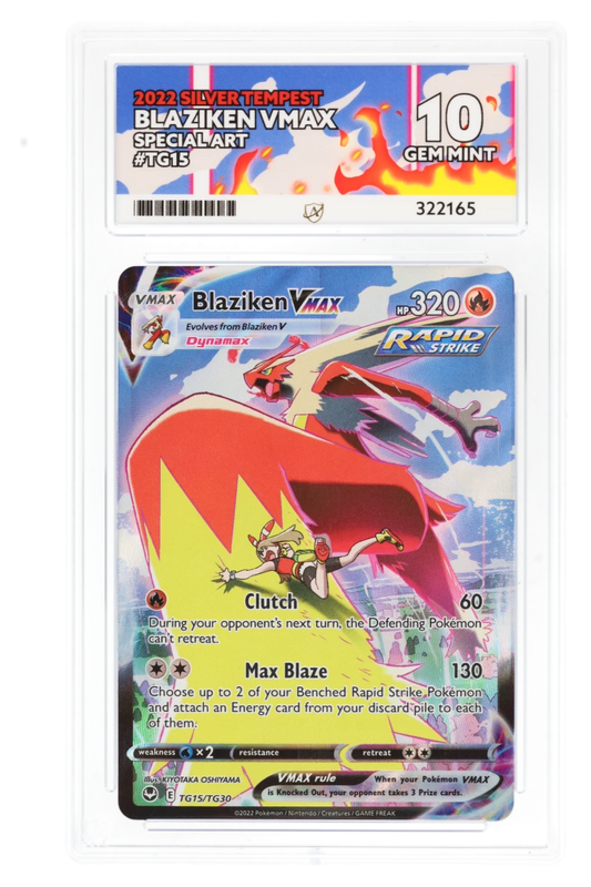 Blaziken VMAX TG15/TG30 - ACE 10 - Silver Tempest