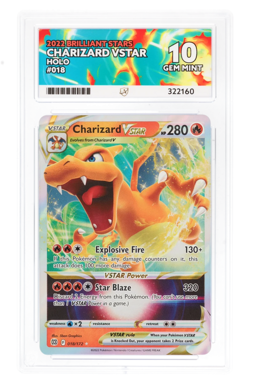 Charizard VSTAR 018/172 - ACE 10 - Brilliant Stars