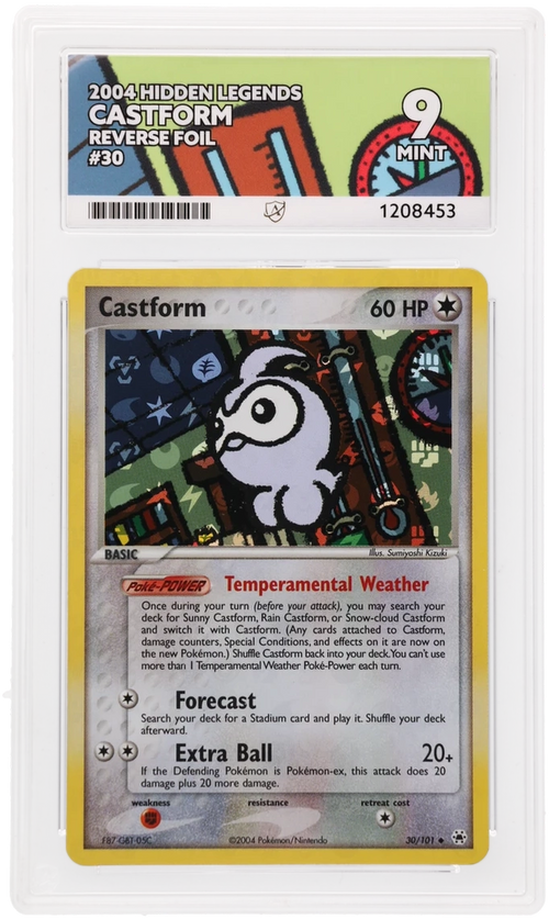 ACE 9 - Castform - 30/101 - Hidden Legends - Pokemon - front