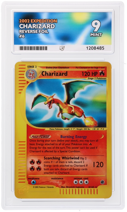 ACE 9 - Charizard - 6/165 - Expedition - Pokemon - front