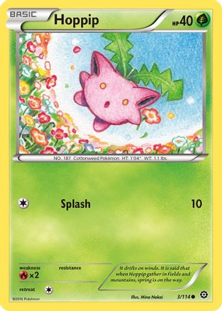 Hoppip 3/114 - Steam Siege