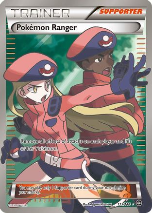 Pokemon Ranger (Full Art) 113/114 - Steam Siege Holofoil