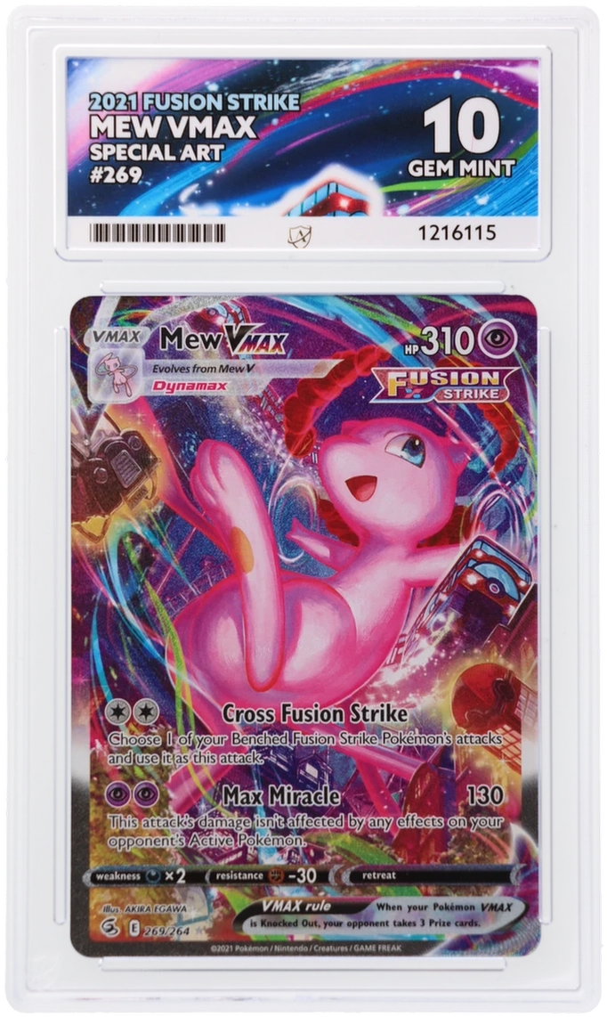 ACE 10 - Mew VMAX - 269/264 - Fusion Strike - Pokemon - front