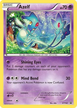 Azelf - XY142 XY142/211 - XY Promos Holofoil