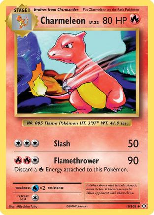 Charmeleon 10/108 - XY  Evolutions