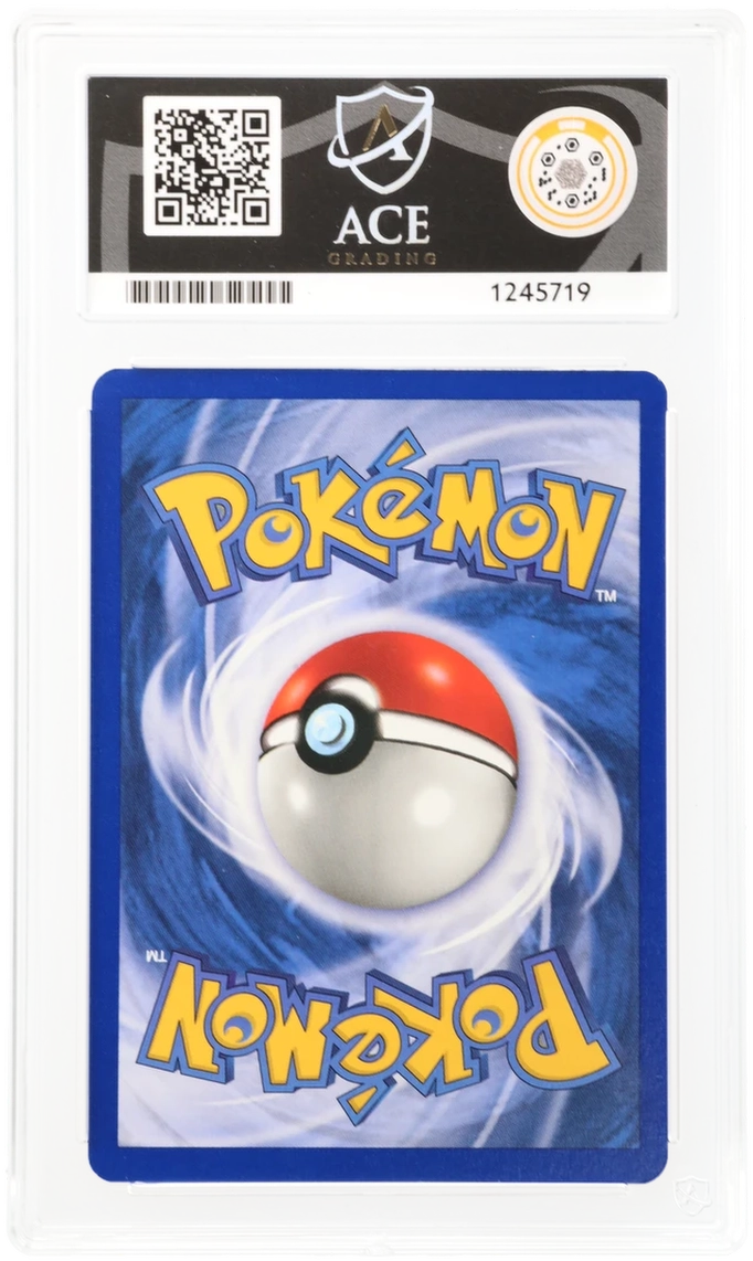 ACE 10 - Slowpoke - 55/62 - Fossil - 1st Edition - Pokemon - back