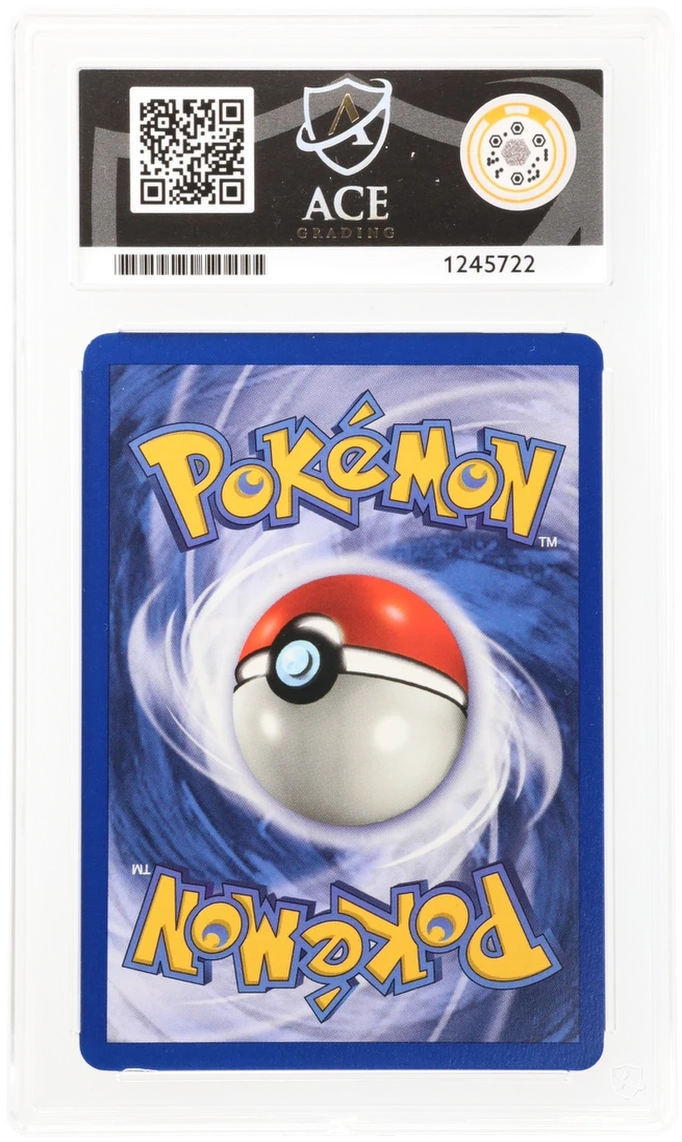 ACE 8 - Gengar - 5/62 - Fossil - 1st Edition - Pokemon - back
