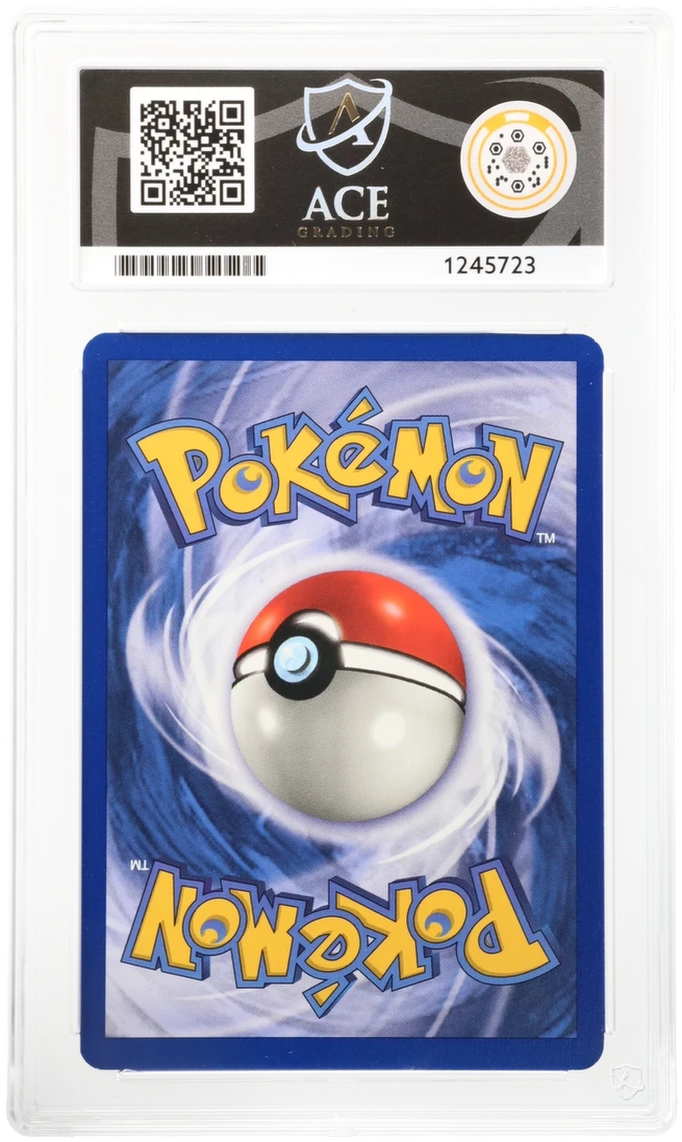 ACE 8 - Raichu - 14/62 - Fossil - 1st Edition - Pokemon - back