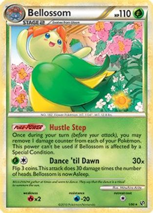 Bellossom - 1/90 (HGSS Undaunted) 1 - Deck Exclusives