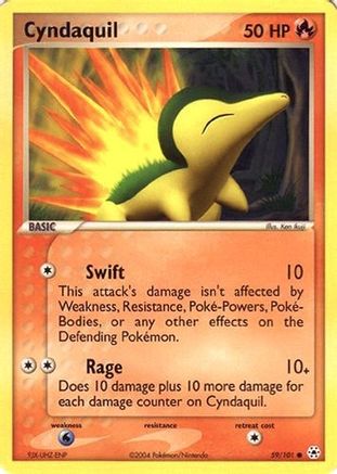 Cyndaquil 59 - EX Battle Stadium