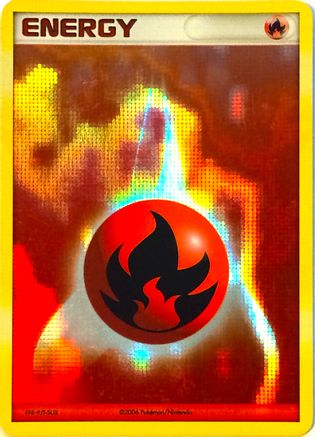 Fire Energy (2006-2007 League Promo) - League & Championship Cards Holofoil