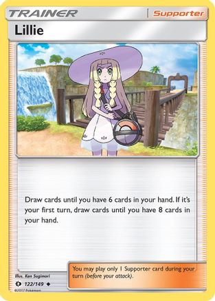 Lillie 122/149 - Sun & Moon Reverse Holofoil