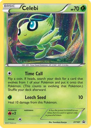 Celebi - XY187 XY187/211 - XY Promos Holofoil