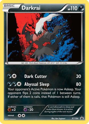 Darkrai - XY194 XY194/211 - XY Promos Holofoil
