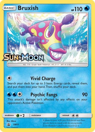 Bruxish - SM11 (Prerelease) SM11/248 - SM Promos Holofoil