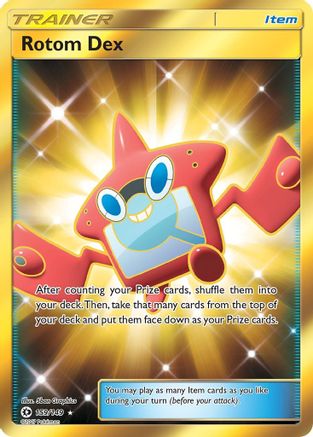 Rotom Dex 159/149 - Sun & Moon Holofoil