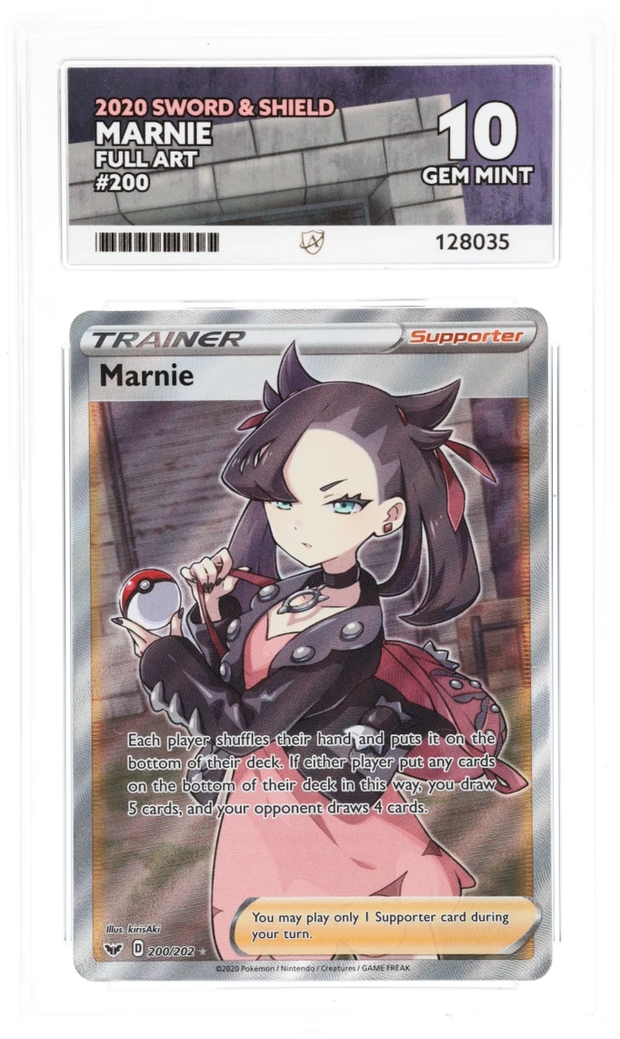 ACE 10 - Marnie - 200/202 - Sword & Shield - Pokemon