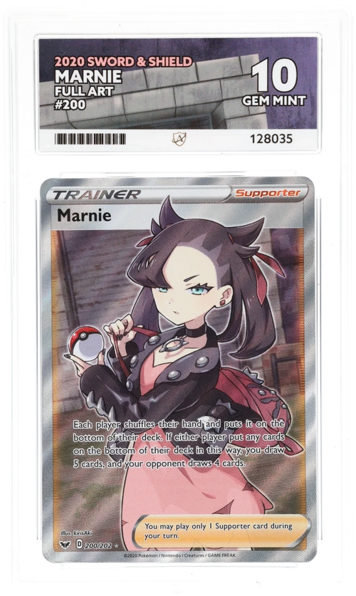 ACE 10 - Marnie - 200/202 - Sword & Shield - Pokemon