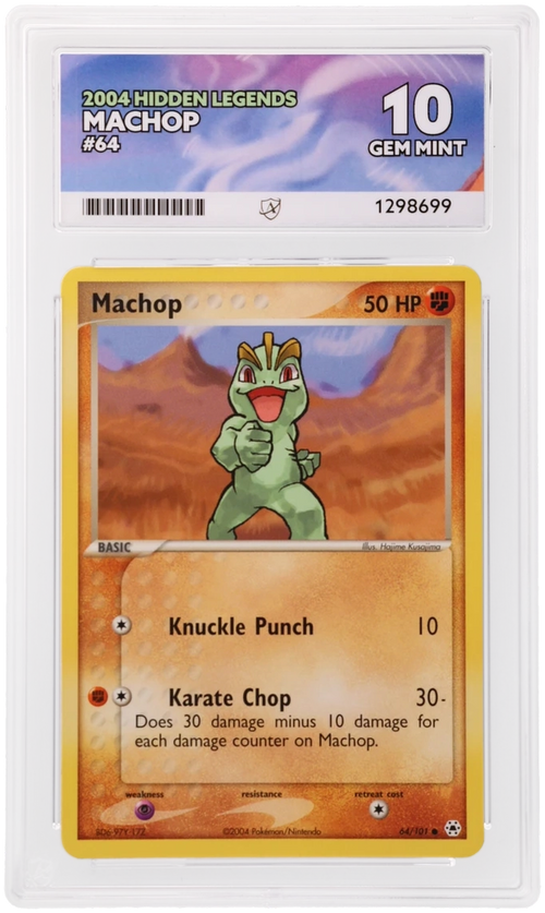 Machop - ACE 10   (Front)