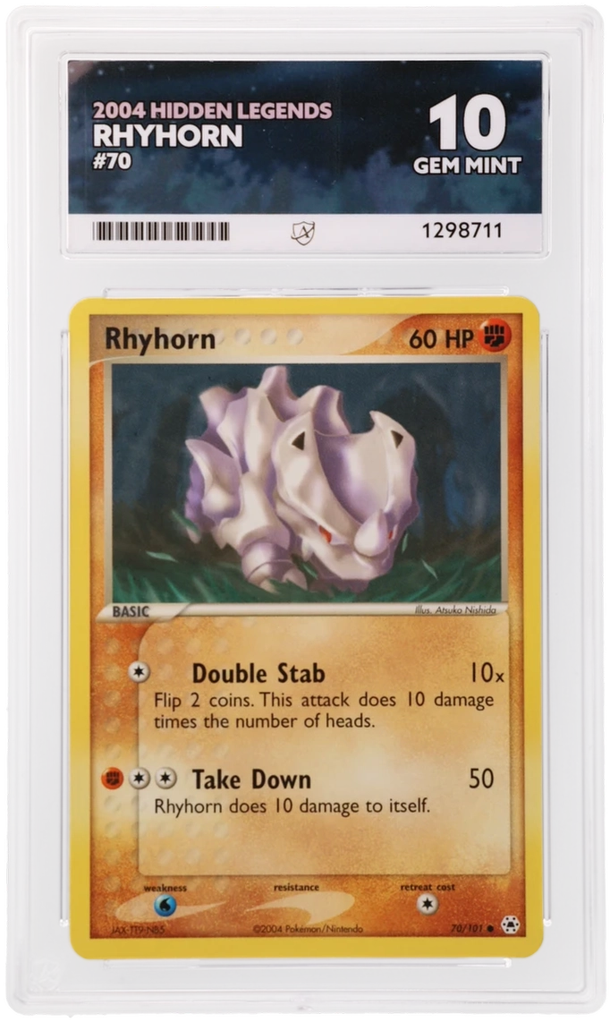 Rhyhorn - ACE 10   (Front)