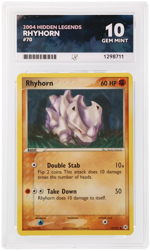 Rhyhorn - ACE 10   (Front)