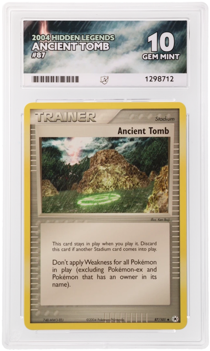 Ancient Tomb - ACE 10   (Front)
