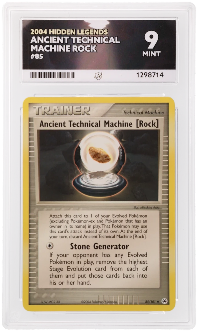 Ancient Technical Machine Rock - ACE 9   (Front)
