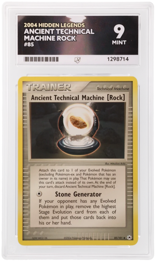 Ancient Technical Machine Rock - ACE 9   (Front)