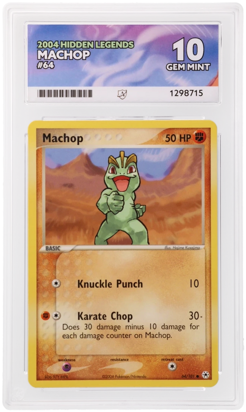Machop - ACE 10   (Front)