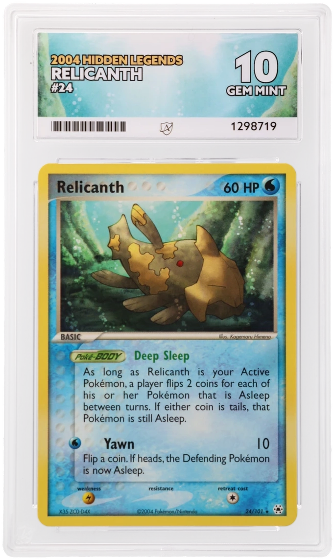 Relicanth - ACE 10   (Front)