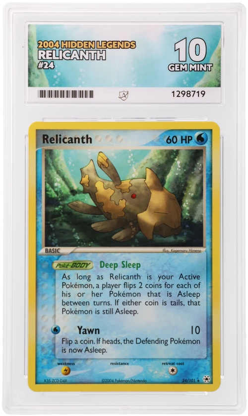 Relicanth - ACE 10   (Front)