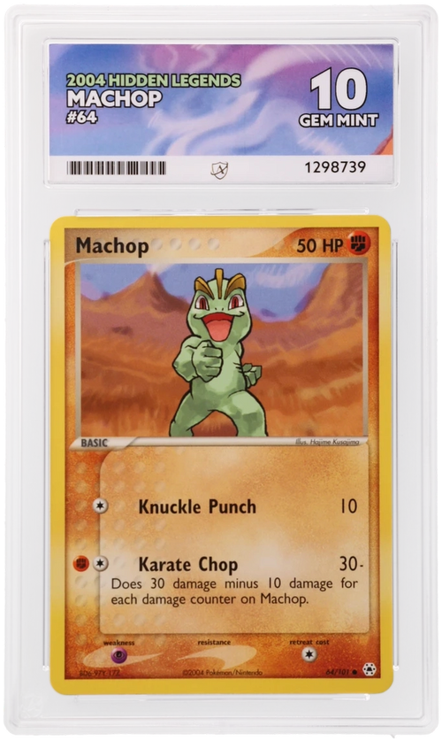 Machop - ACE 10   (Front)