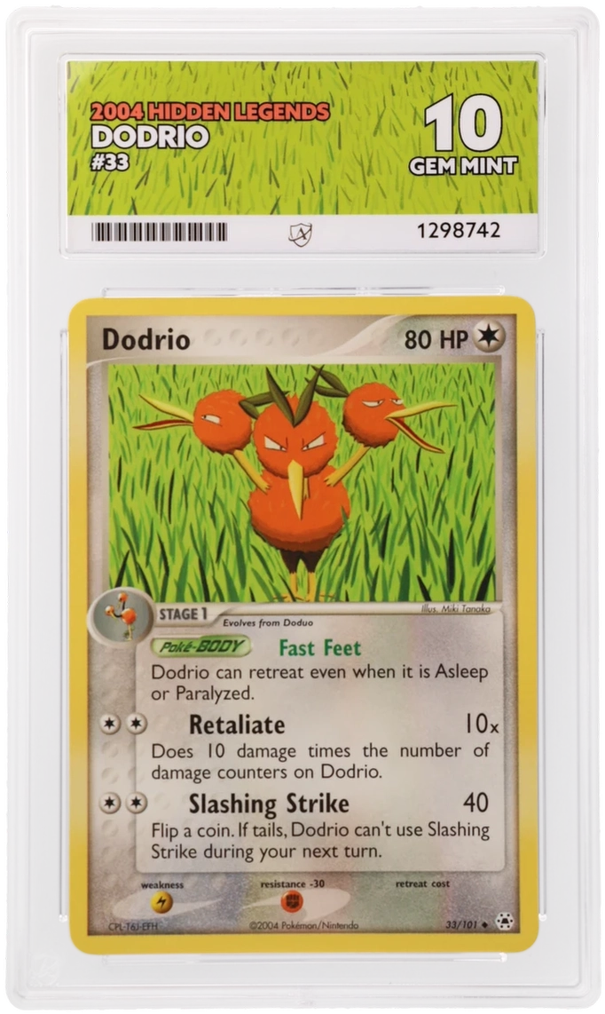 Dodrio - ACE 10   (Front)