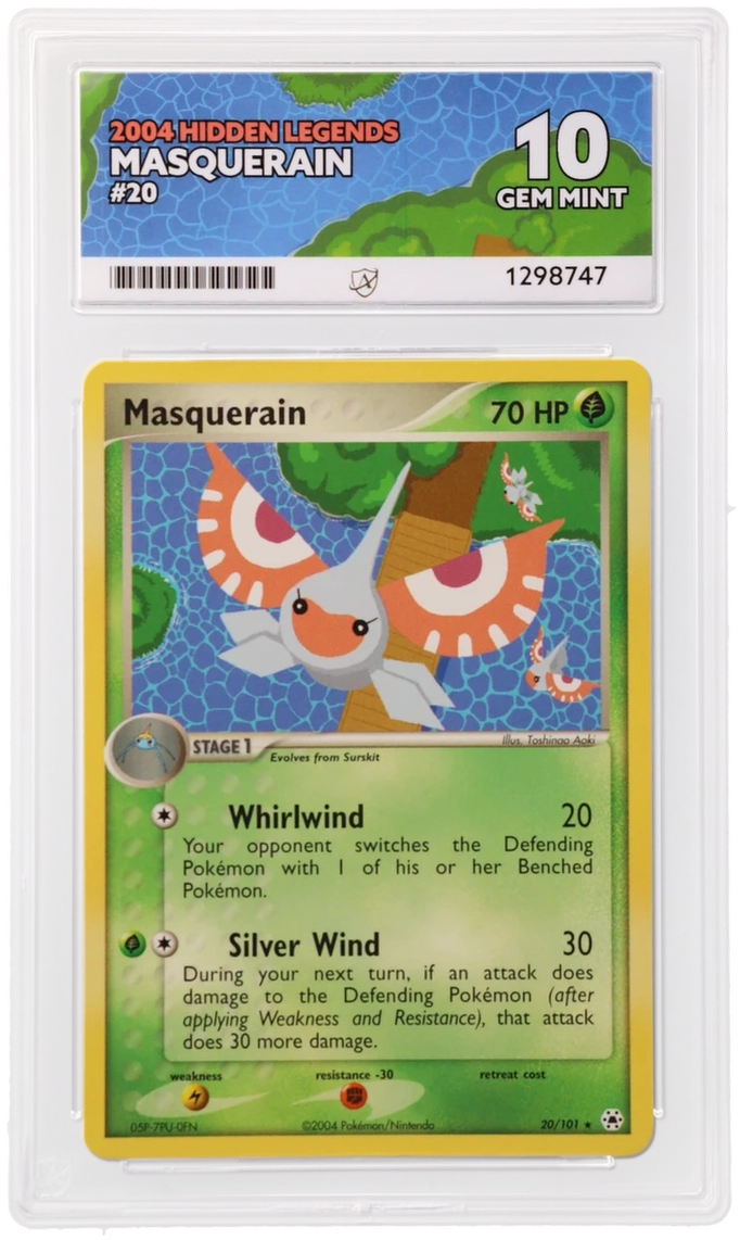 Masquerain - ACE 10   (Front)