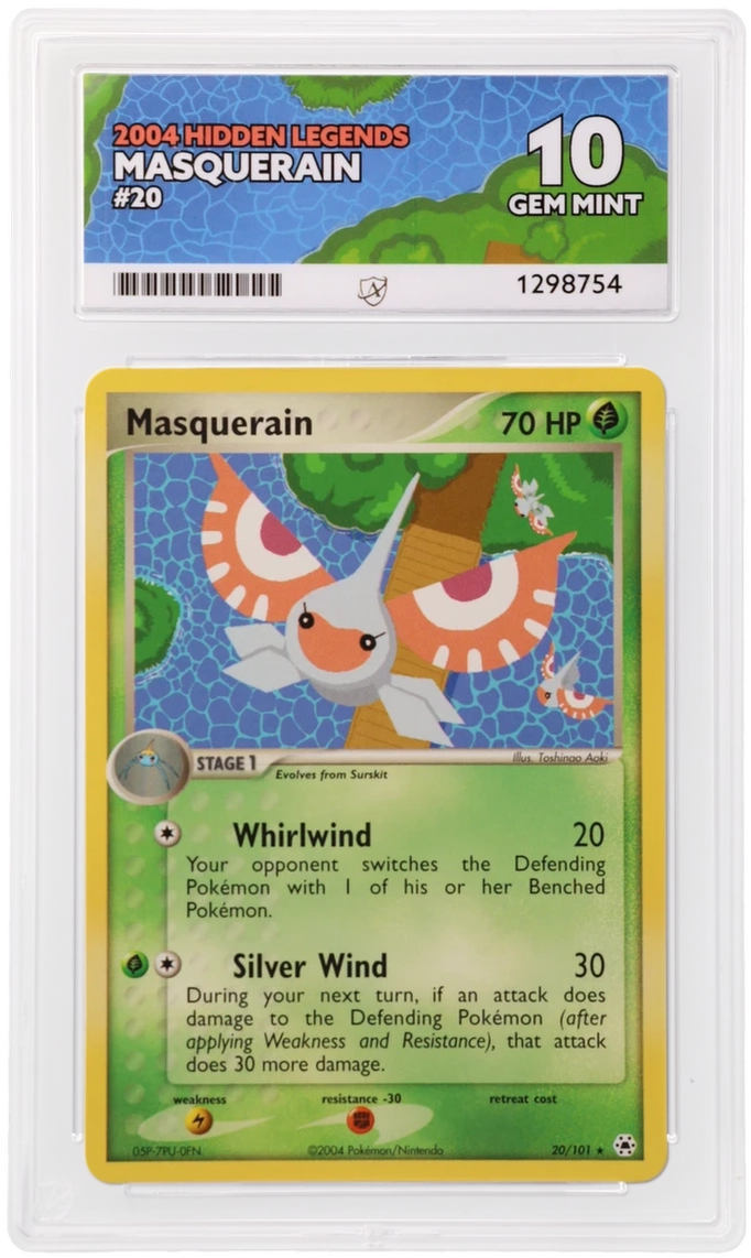 Masquerain - ACE 10   (Front)