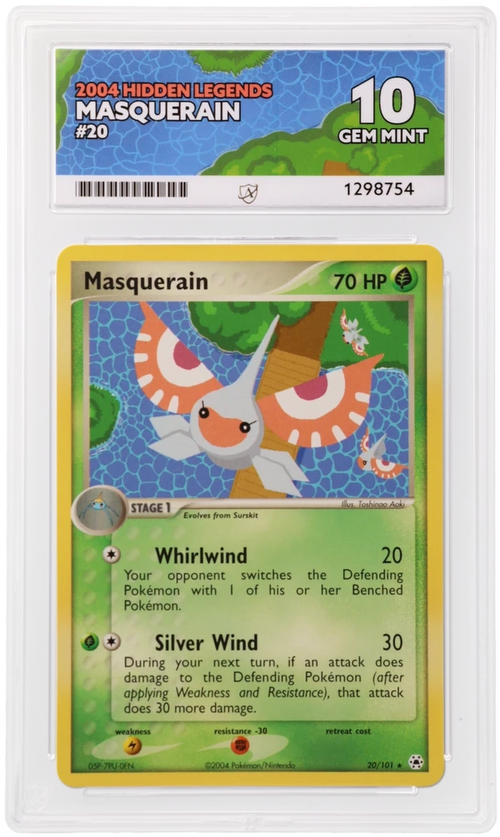 Masquerain - ACE 10   (Front)