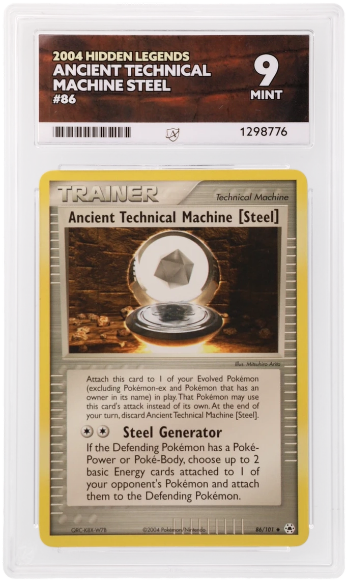 Ancient Technical Machine Steel - ACE 9   (Front)