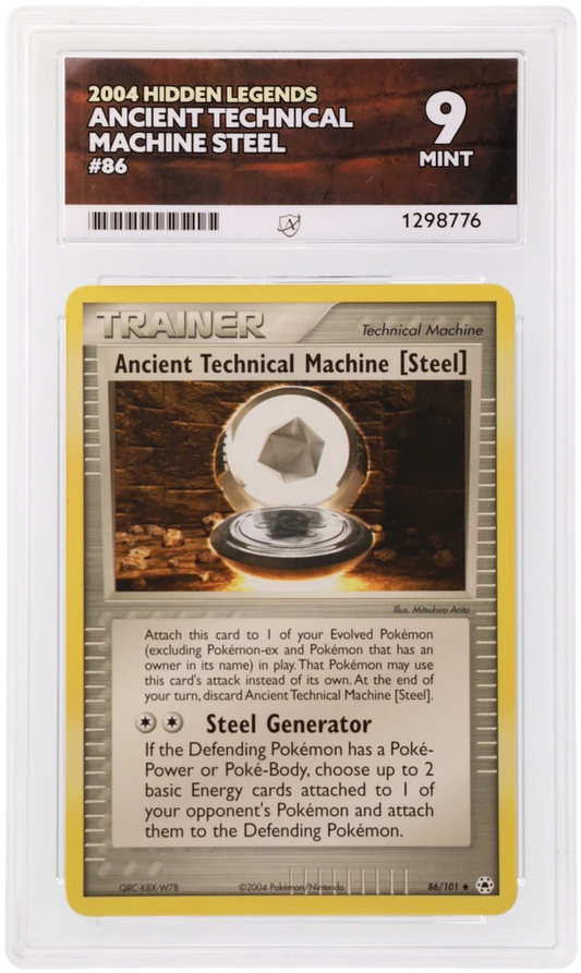 Ancient Technical Machine Steel - ACE 9   (Front)