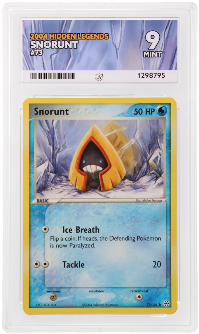 Snorunt - ACE 9   (Front)
